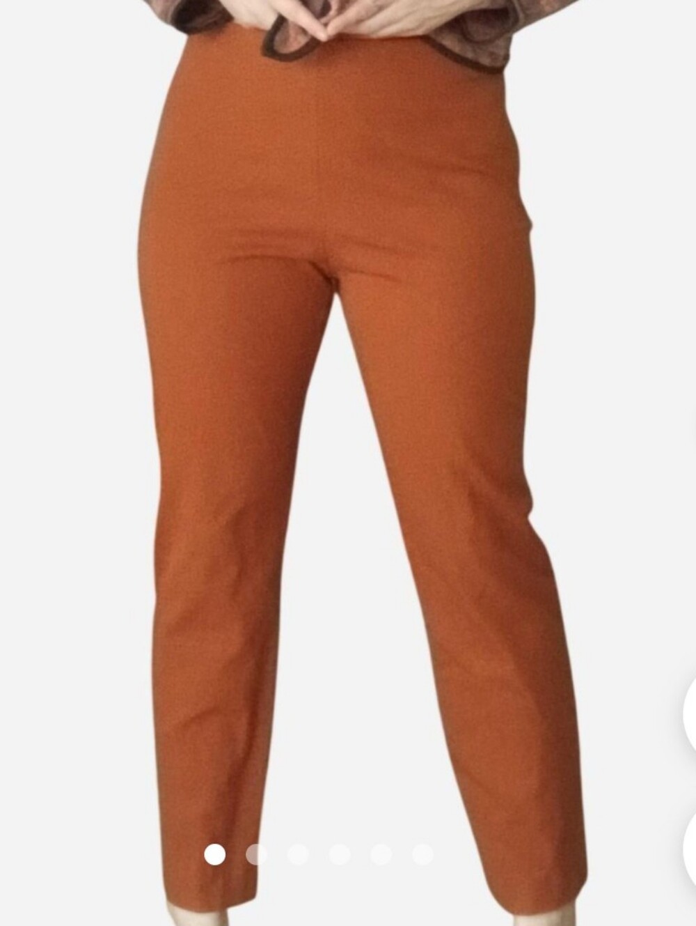 NWT A New Day High Rise Pants With Stretch In Fabric Sienna Brown - Size 12R